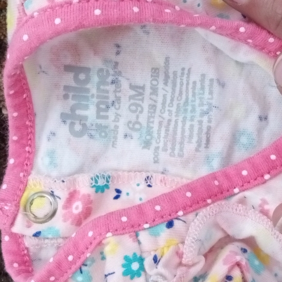 Bundle of 2 baby girl cute little dresses 6-12M - Picture 8 of 15